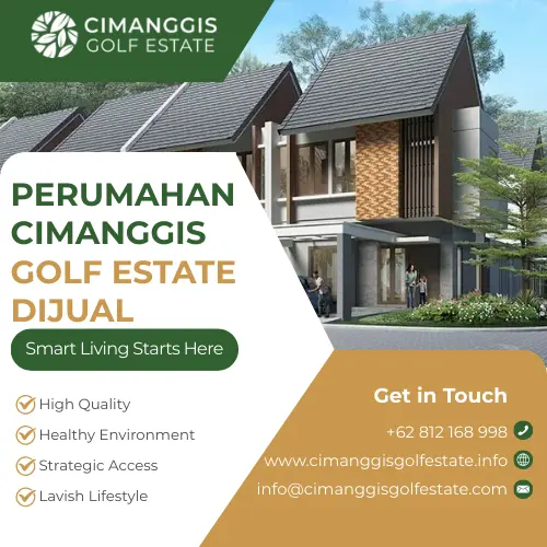 Perumahan Cimanggis Golf Estate Dijual