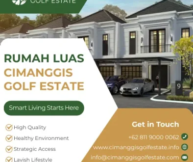 Rumah Luas Cimanggis Golf Estate