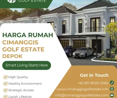 harga rumah cimanggis golf estate depok