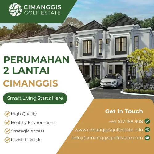 perumahan 2 lantai cimanggis