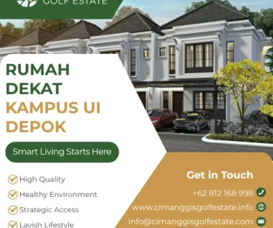 Rumah Dekat Kampus UI Depok