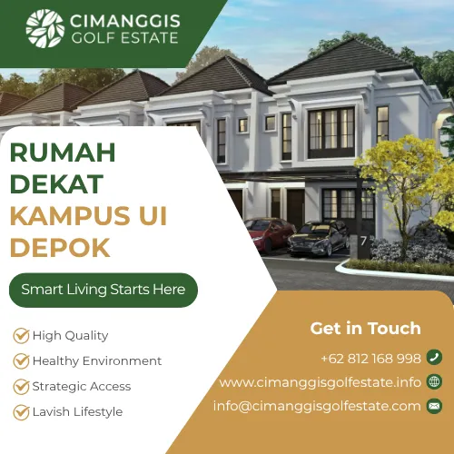 Rumah Dekat Kampus UI Depok